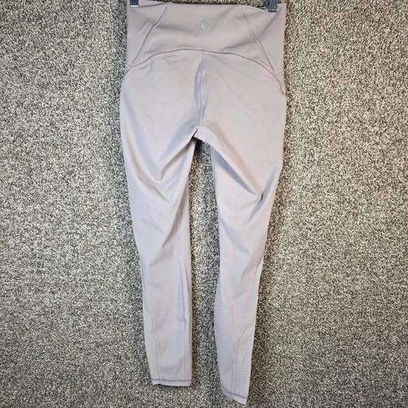 Lululemon Train Times 7/8 Pant *25 Dusty Dawn Lavender Size 6 - Picture 3 of 12